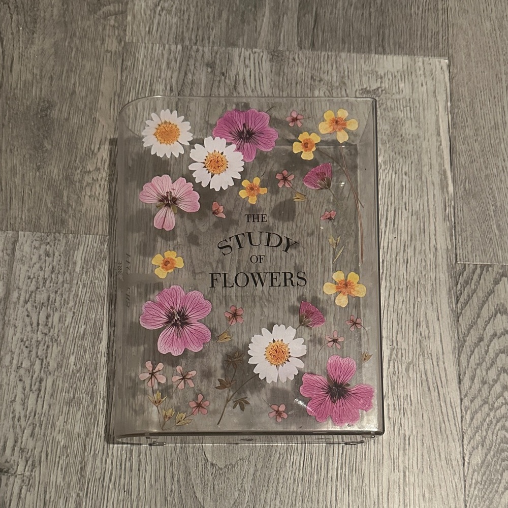 Floral Decorative Book Vase